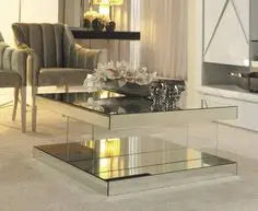 Mirrored Centre Table Venetian Design (The boutique factory) 100% Heart Made Products