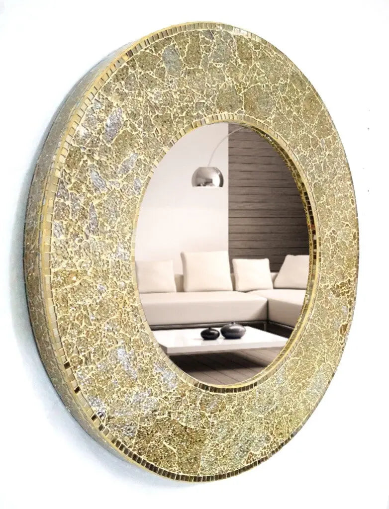 Round Mosaic Mirror VDM-01 Venetian Design