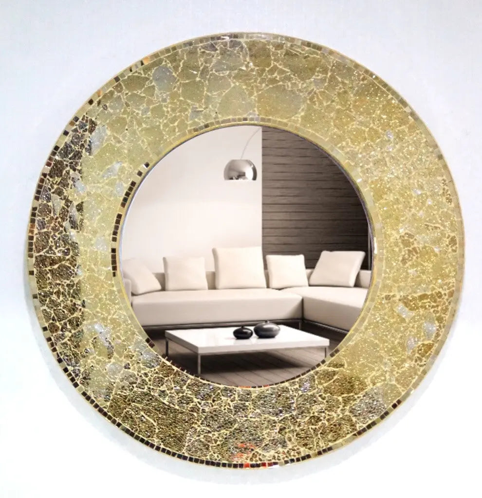 Round Mosaic Mirror VDM-01 Venetian Design