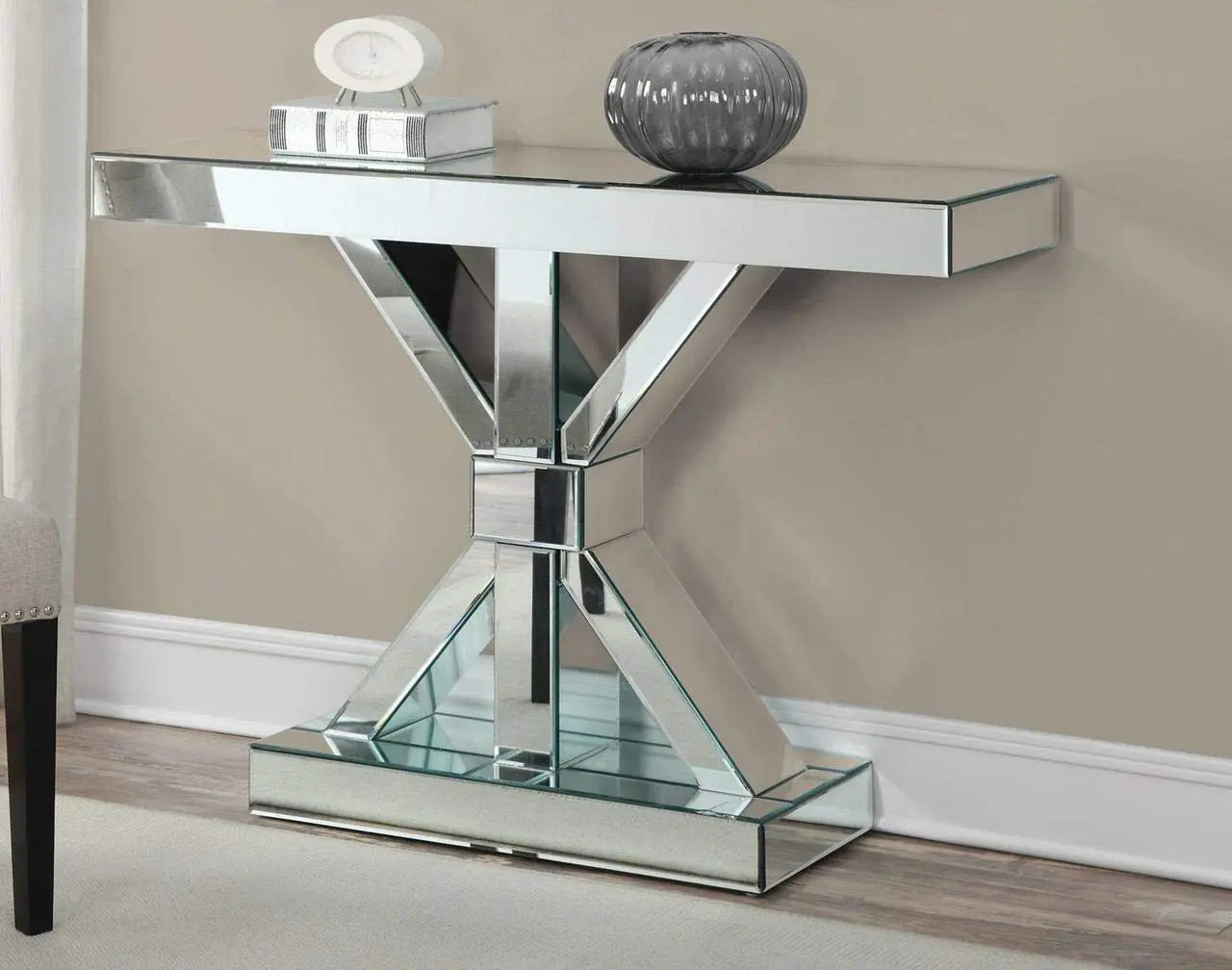 Mirrored Console Table VDMF-432 Venetian Design 100% Heart Made Products