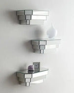 Mirrored Step Shelves Set of 3 VDSS-01 Venetian Design