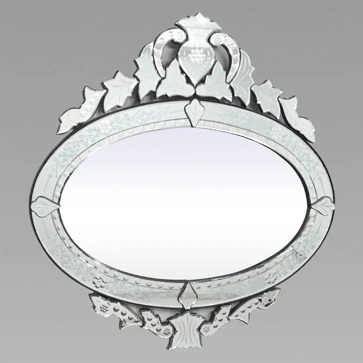 Oval Crown Venetian Mirror VD-109
