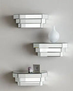 Mirrored Step Shelves Set of 3 VDSS-01