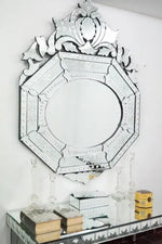 Octa Crown Wall Mirror VD-193 Venetian Design