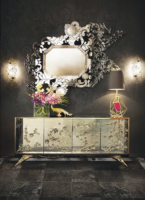 Addicta Venetian Mirror - Handcrafted with Timeless Elegance Venetian Design 100% Heart Made Products