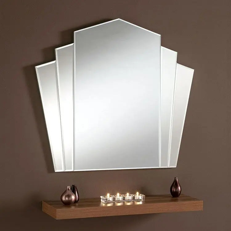 Art Deco Fan Wall Mirror ADWM-04 Venetian Design (The boutique factory) 100% Heart Made Products
