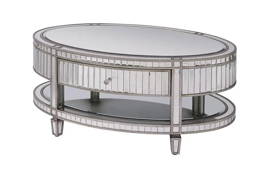 Mirrored Coffee Table VDMF508 Venetian Design (The boutique factory) 100% Heart Made Products