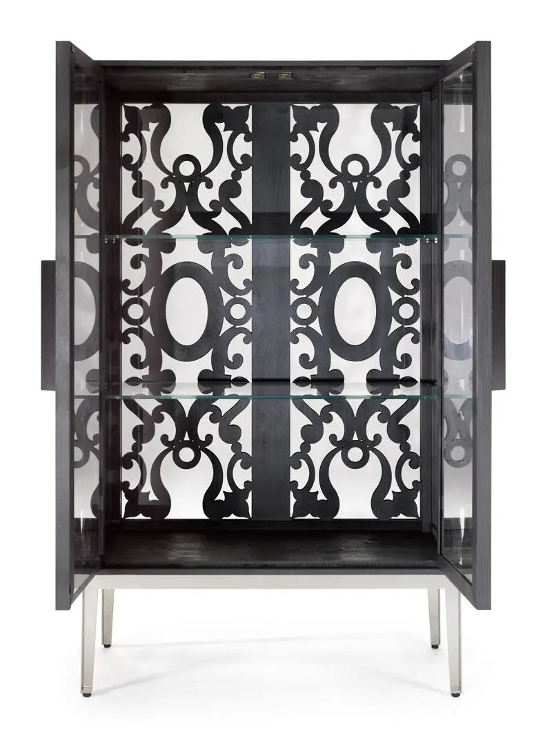 Ibisco Venetian Bar Cabinet - Elegant and Functional Home Bar Solution Venetian Design (The boutique factory) 100% Heart Made Products