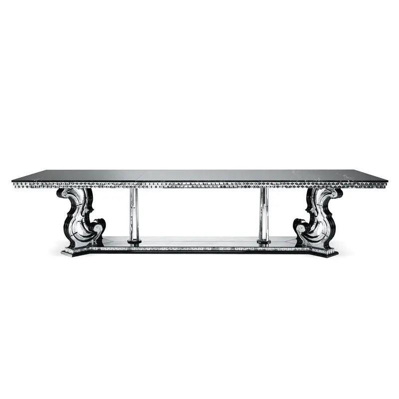 Zeus Venetian Style Dining Table - A Stunning Centerpiece for Your Dining Room