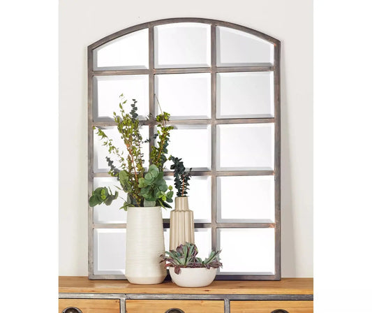 Arched Windowpane Wall Mirror Venetian Design (The boutique factory) 100% Heart Made Products