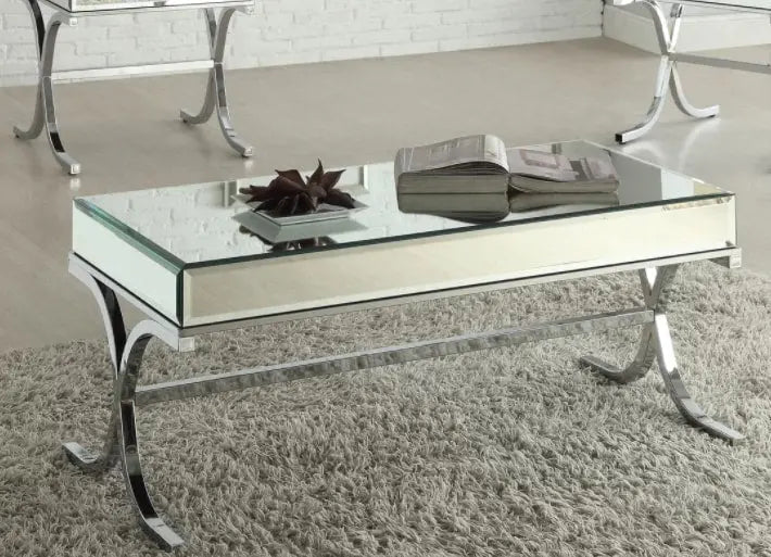 Mirrored Centre Table Venetian Design (The boutique factory) 100% Heart Made Products