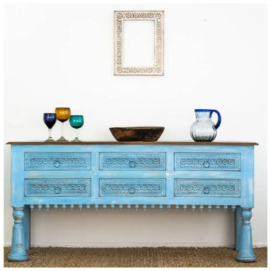 Vintage Side Board Colonial Design