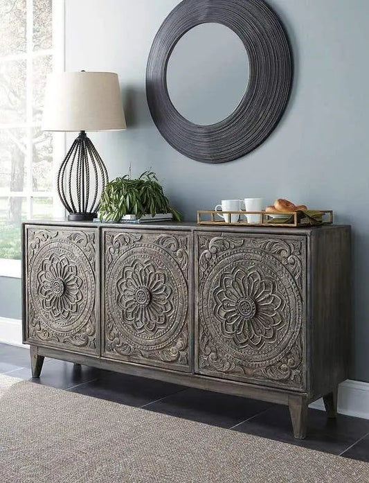 Vintage Side Board Colonial Design