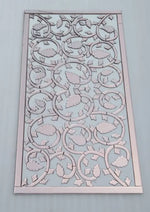 Rose Gold Mirror Wall Art Panel