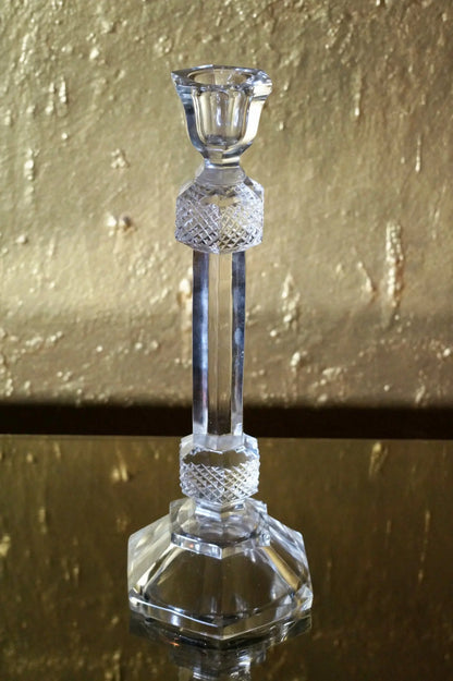 Glass Candle Stand Venetian Design