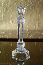 Glass Candle Stand, Set of 2
