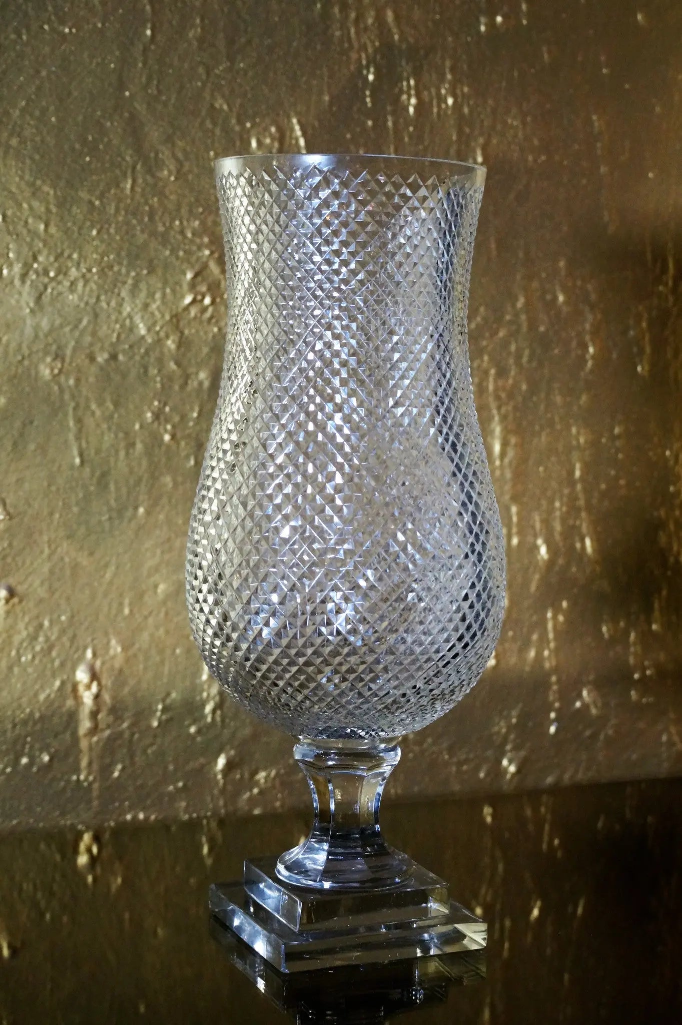 Glass Vase, Set of 2