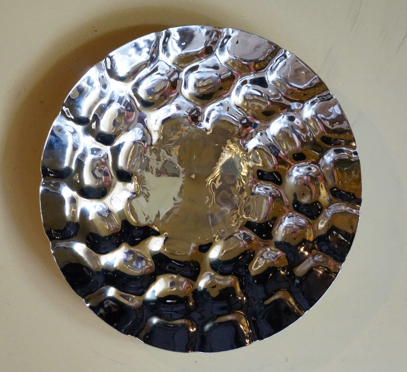 Metal Plates Wall Art Set of 3