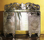 Suave Mirrored Grand Cabinet, 2 Drawer VDMF403
