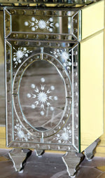 Suave Mirrored Grand Cabinet, 2 Drawer VDMF403