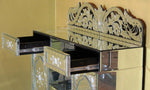Suave Mirrored Grand Cabinet, 2 Drawer VDMF403