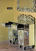 Suave Mirrored Grand Cabinet, 2 Drawer VDMF403