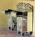Suave Mirrored Grand Cabinet, 2 Drawer VDMF403