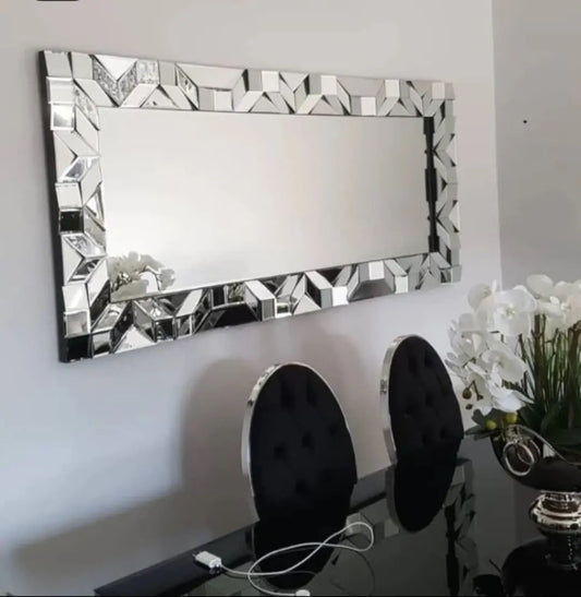 Rectangular Modern Mirror VDR-677 Venetian Design