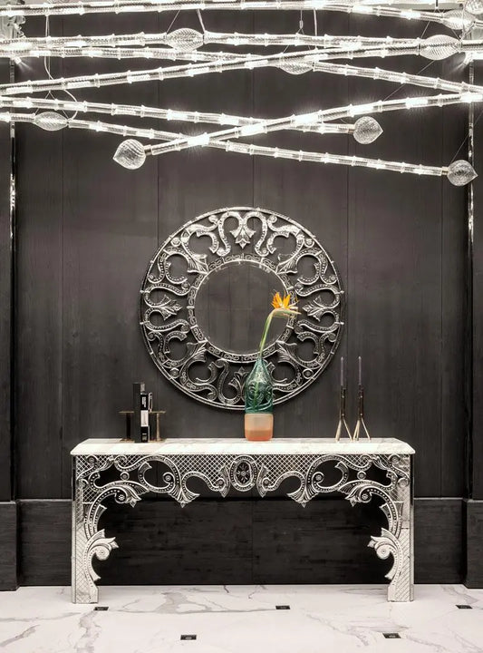 Ninfea Contemporary style Venetian console Venetian Design (The boutique factory) 100% Heart Made Products