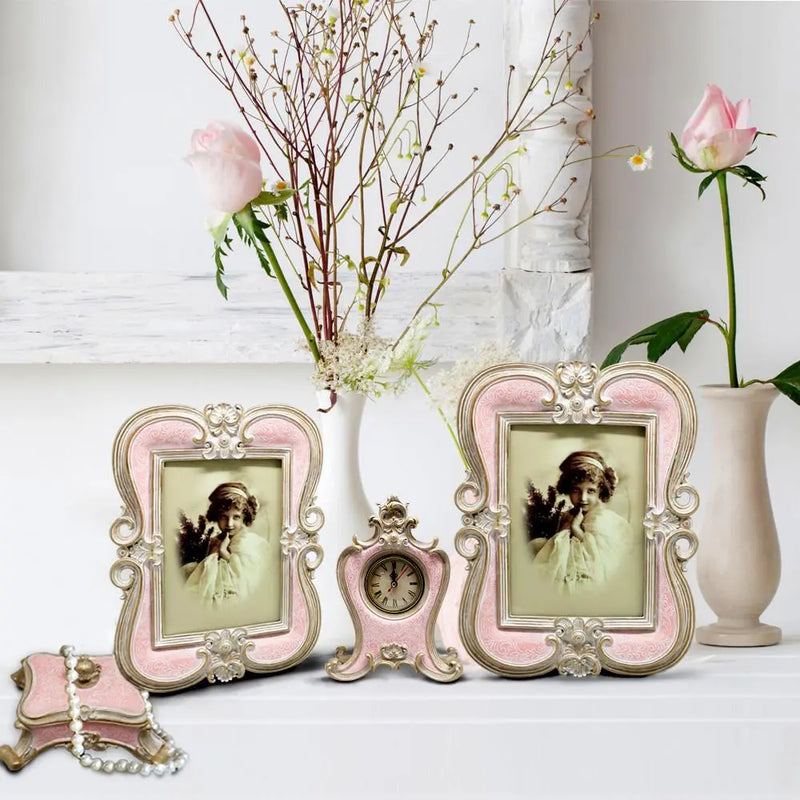 Pastel Pink Photo Frame Set