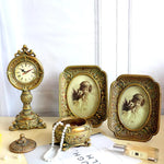 Rustic Golden Photo Frame Set Venetian Design 100% Heart Made Products