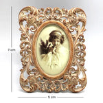 Rustic Yellow Photo Frame Set