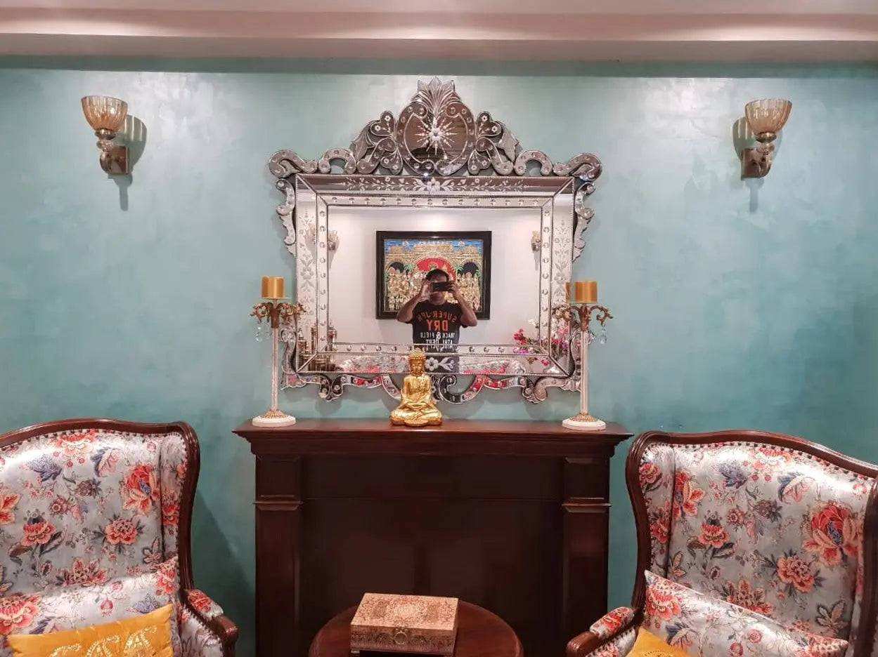 Venetian Mirror Venetian Design 100% Heart Made Products
