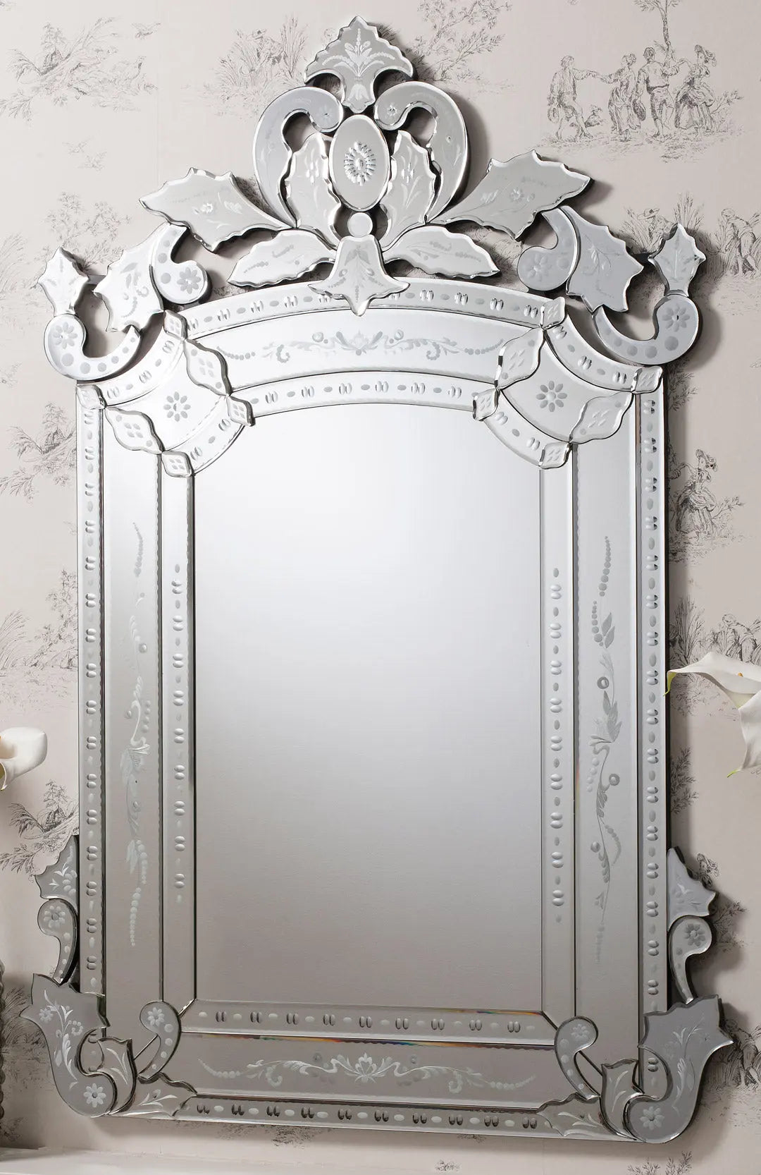 Venetian Mirror VD-752 Venetian Design 100% Heart Made Products