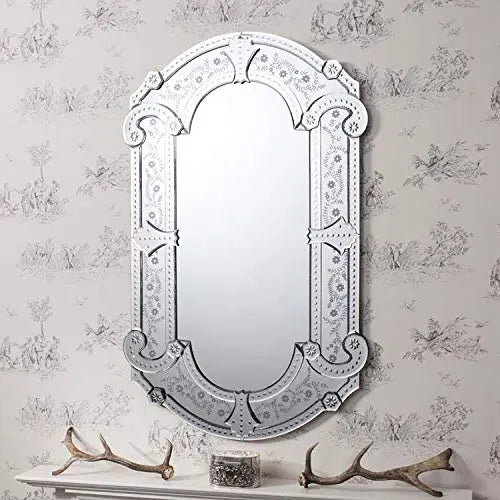 Venetian Mirror VD-772 Size - 48 x 30 Inches Venetian Design 100% Heart Made Products