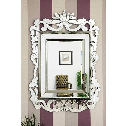 Venetian Mirror VD-781 Size - 40 x 24 Inches Venetian Design 100% Heart Made Products