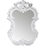 Floral Vertical Venetian Accent Mirror (VD-804) - A Unique and Artistic Touch to Your Wall Decor