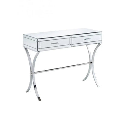 Mirrored Console With Steel Legs, Dressing Table VDHZ1009 Venetian Design