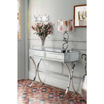 Mirrored Console With Steel Legs, Dressing Table VDHZ1009
