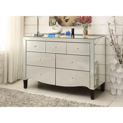 Mirrored Chest, Dressing Table, 7 Drawer VDHZ1010 Venetian Design