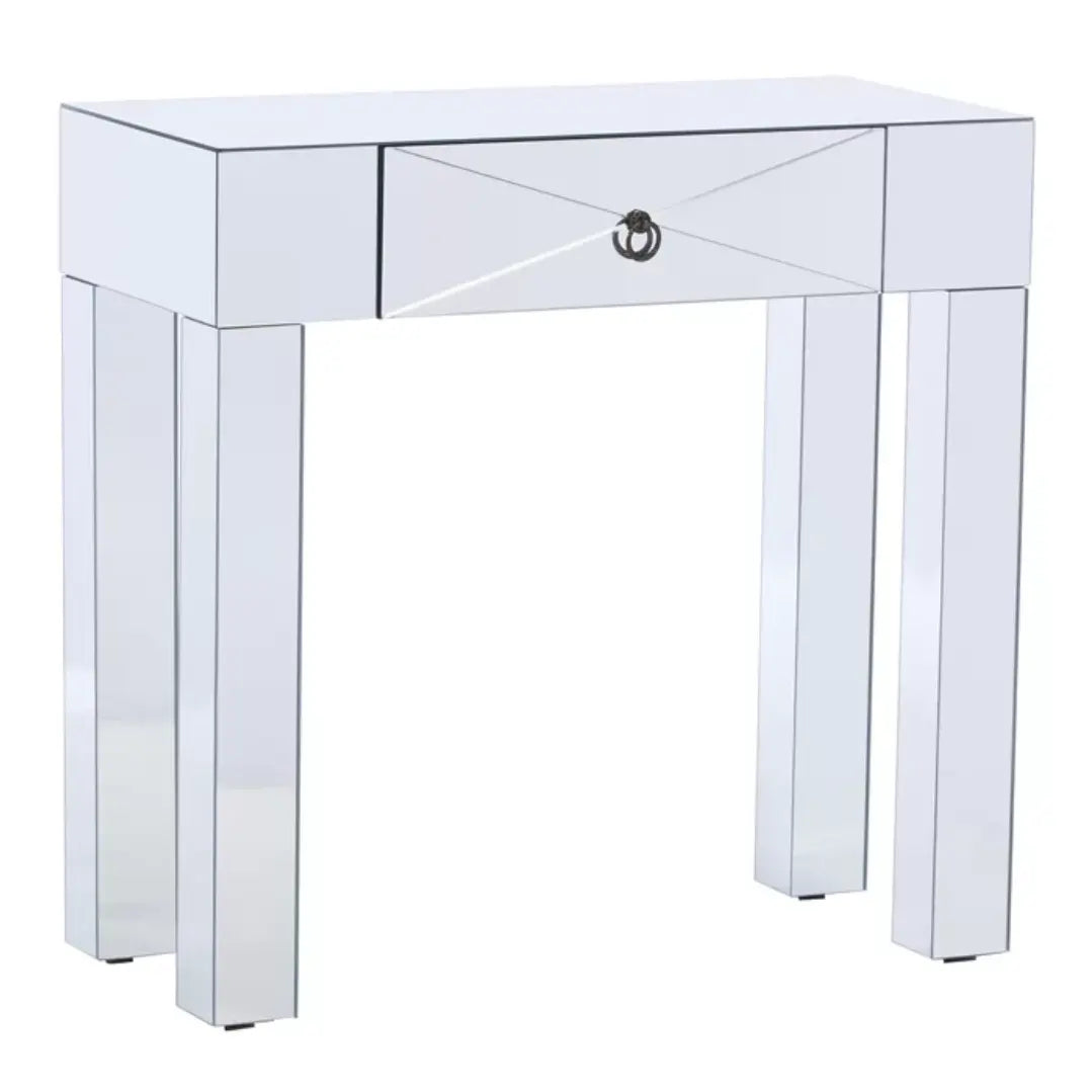 Jessa Mirrored Console Table VDHZ1016 Venetian Design 100% Heart Made Products