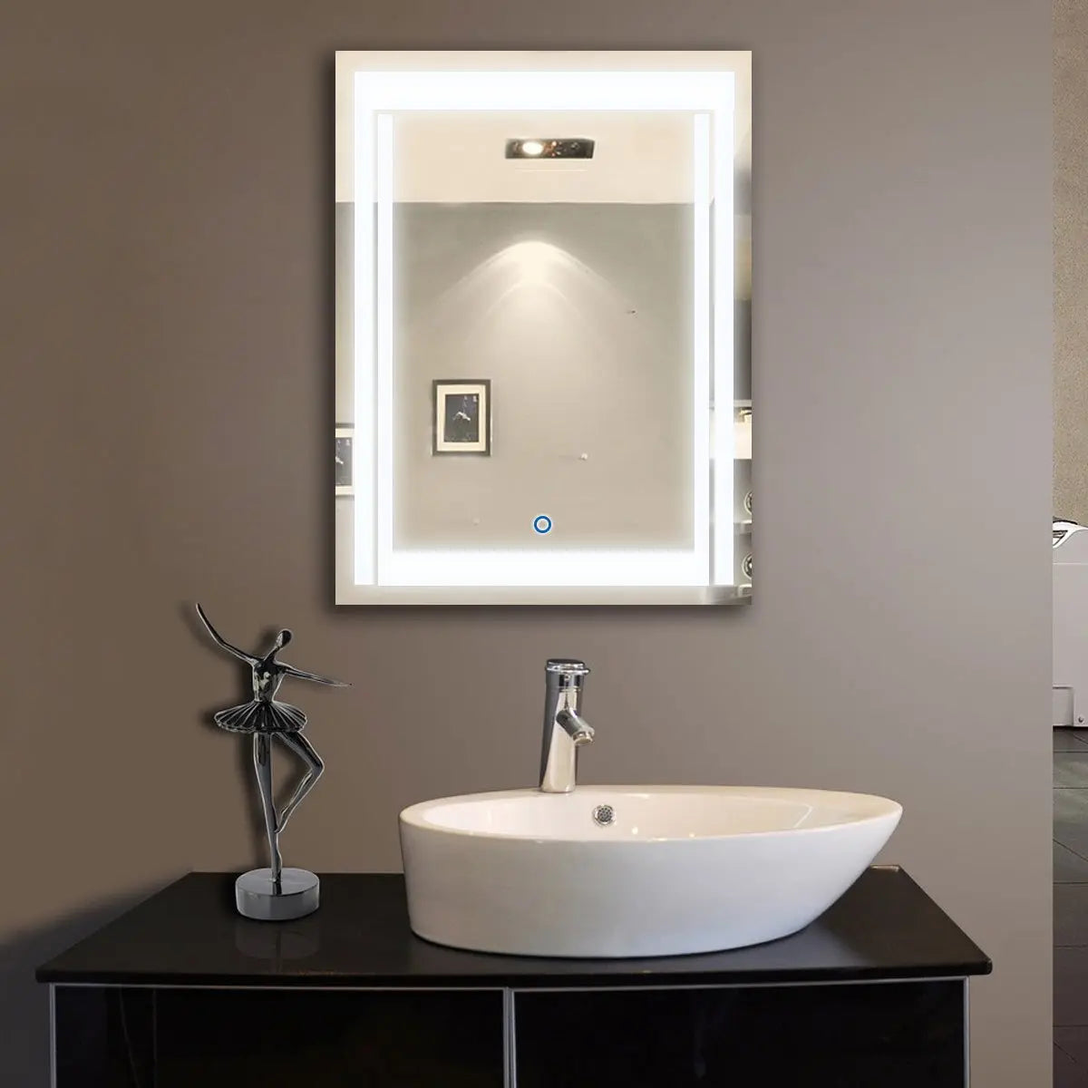LED Bathroom Mirror Venetian Design 100% Heart Made Products