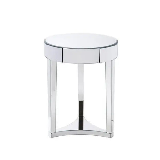 Round Mirrored Side Table VDMF542