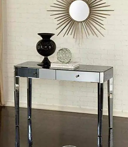 Mirrored Console With 2 Drawers VDMF-603 Venetian Design