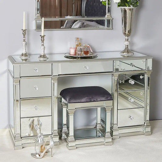 Mirrored Dressing Unit VDMF520 Venetian Design 100% Heart Made Products