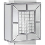Medina 44" Wide Mosaic Mirrored Console Table VDMF529
