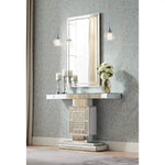 Medina 44" Wide Mosaic Mirrored Console Table VDMF529