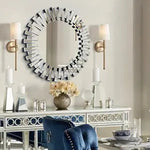 Mingling Slats Wall Mirror VDR-421 Venetian Design