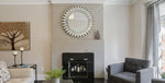 Mingling Slats Wall Mirror VDR-421 Venetian Design