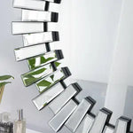 Mingling Slats Wall Mirror VDR-421 Venetian Design